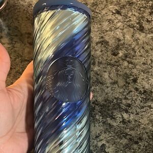 Starbucks Blue Swirl Tumbler